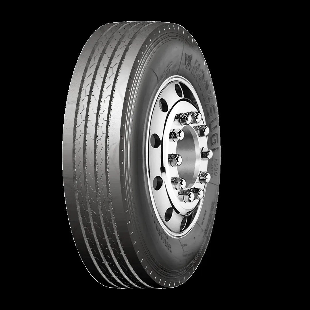Hanksugi HS26 Plus free axle steer commercial truck tire tread pattern